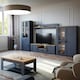 image 4 of Bohol TV Unit Inc. LED Light in Riviera Oak/Navy