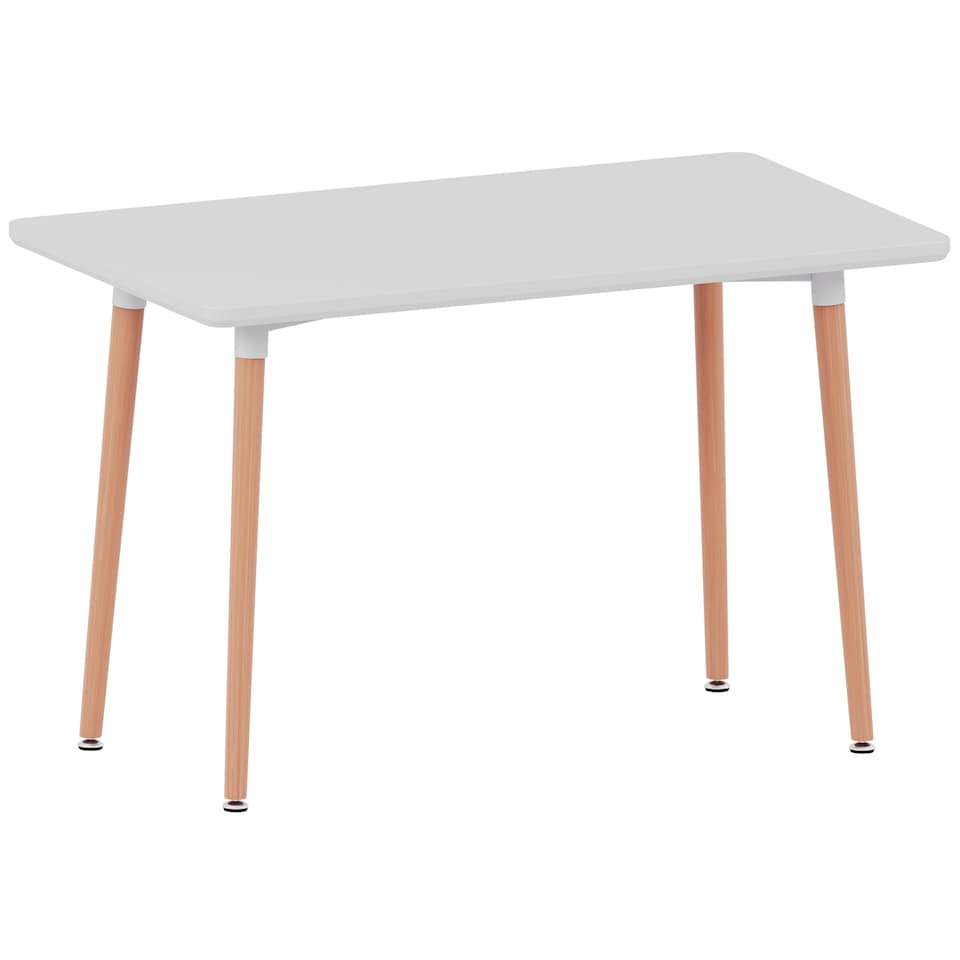 image 1 of Vida Designs Batley 4 Seater Square Dining Table, White
