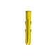 image 2 of Securfix Wall Plugs (Pack of 100) - Yellow - One Size