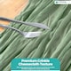 image 3 of Sage Green Cheesecloth Table Runner, Rustic Sheer Table Decor - 90x300cm