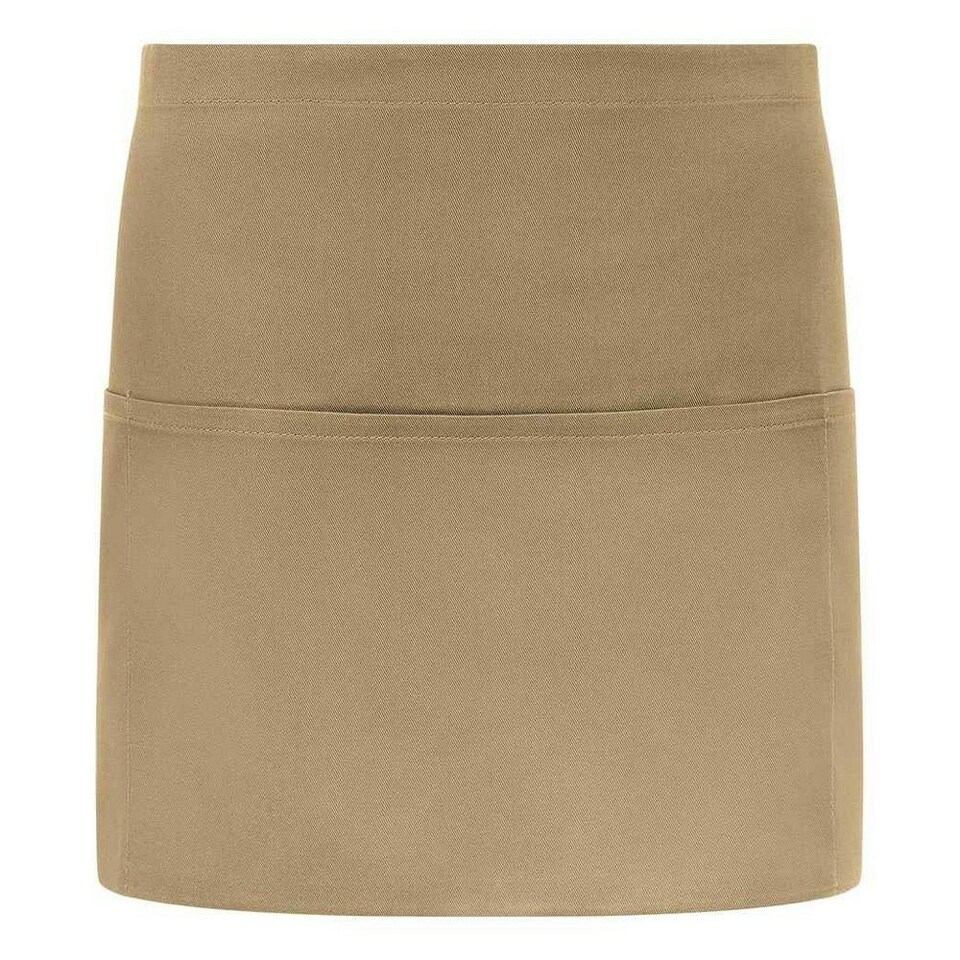 image 1 of Brand Lab Unisex Adult Short Apron - Khaki - One Size