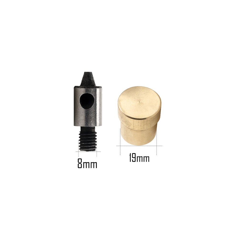image 1 of 10mm Multi-Layer Hole Cutter Punch Die Tool wth Gold Base for Fabrics