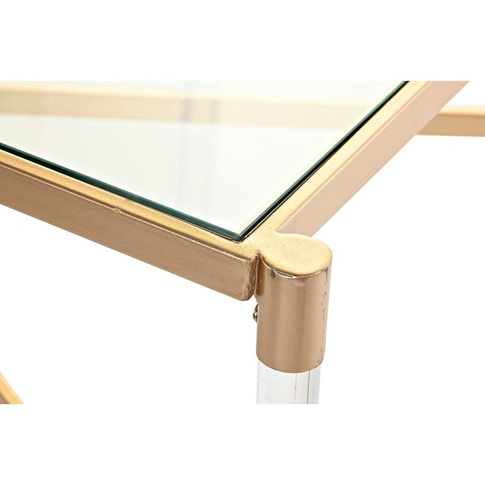 image 1 of Centre Table DKD Home Decor Metal Acrylic Glamour (120 x 70 x 45 cm) N/A