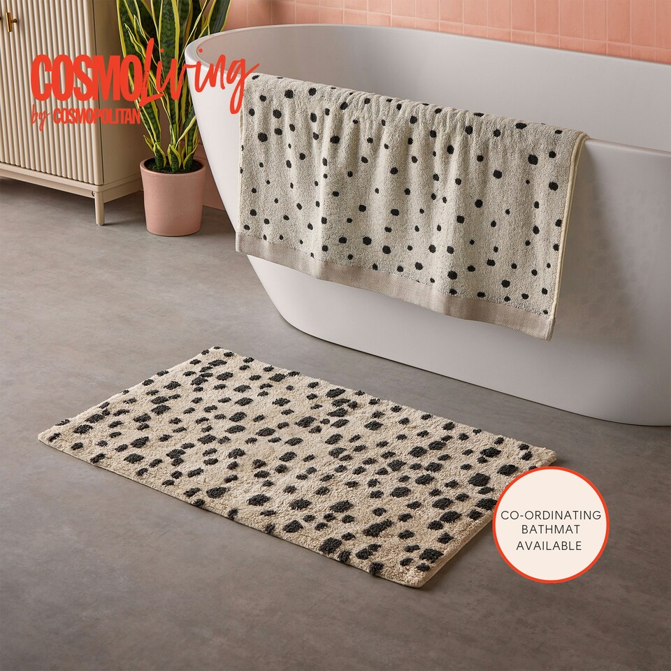 image 1 of Cosmo Living Supersoft Towels 100% BCI Cotton Multi | Spot | Bath towel