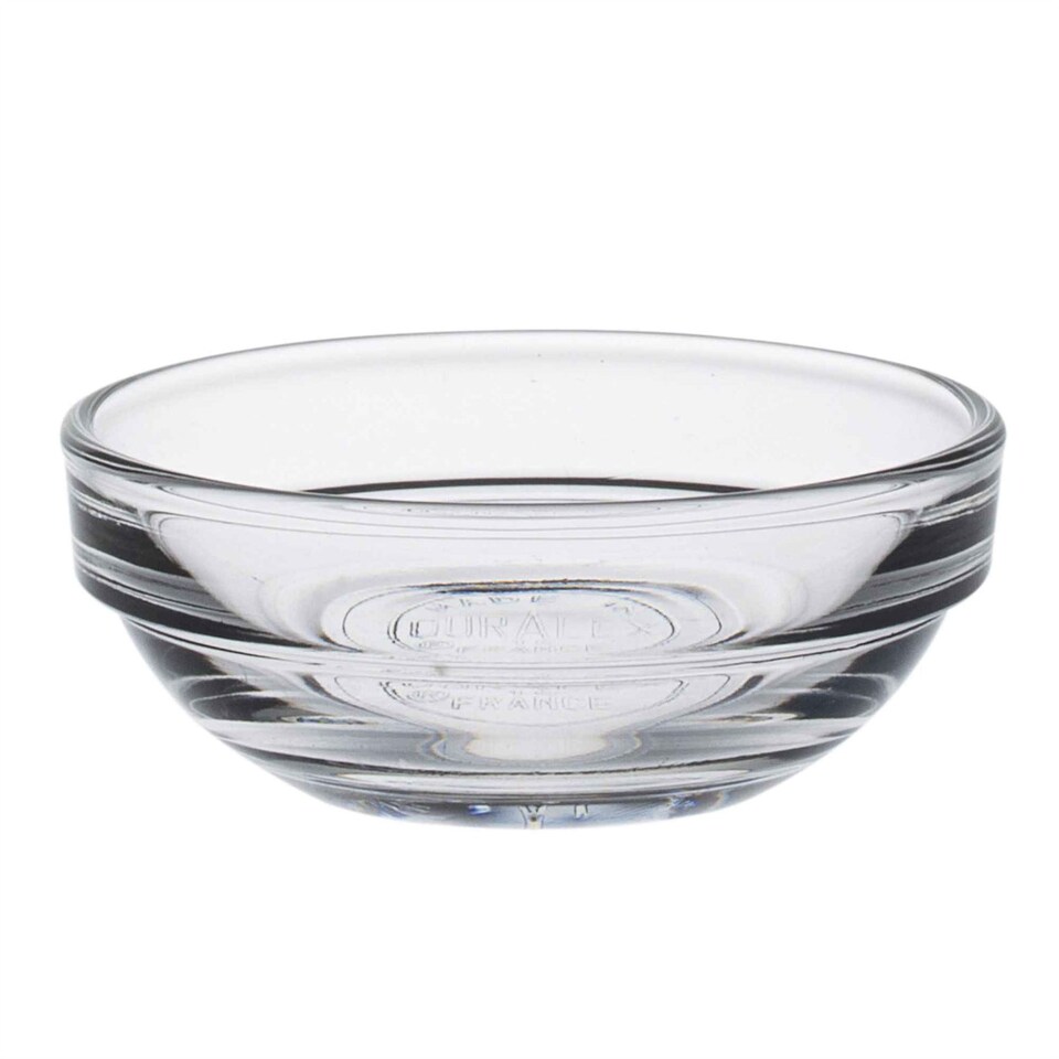 image 1 of Duralex Lys Stacking Glass Cooking / Ingredients / Food Bowl - 6cm | Clear | Clear