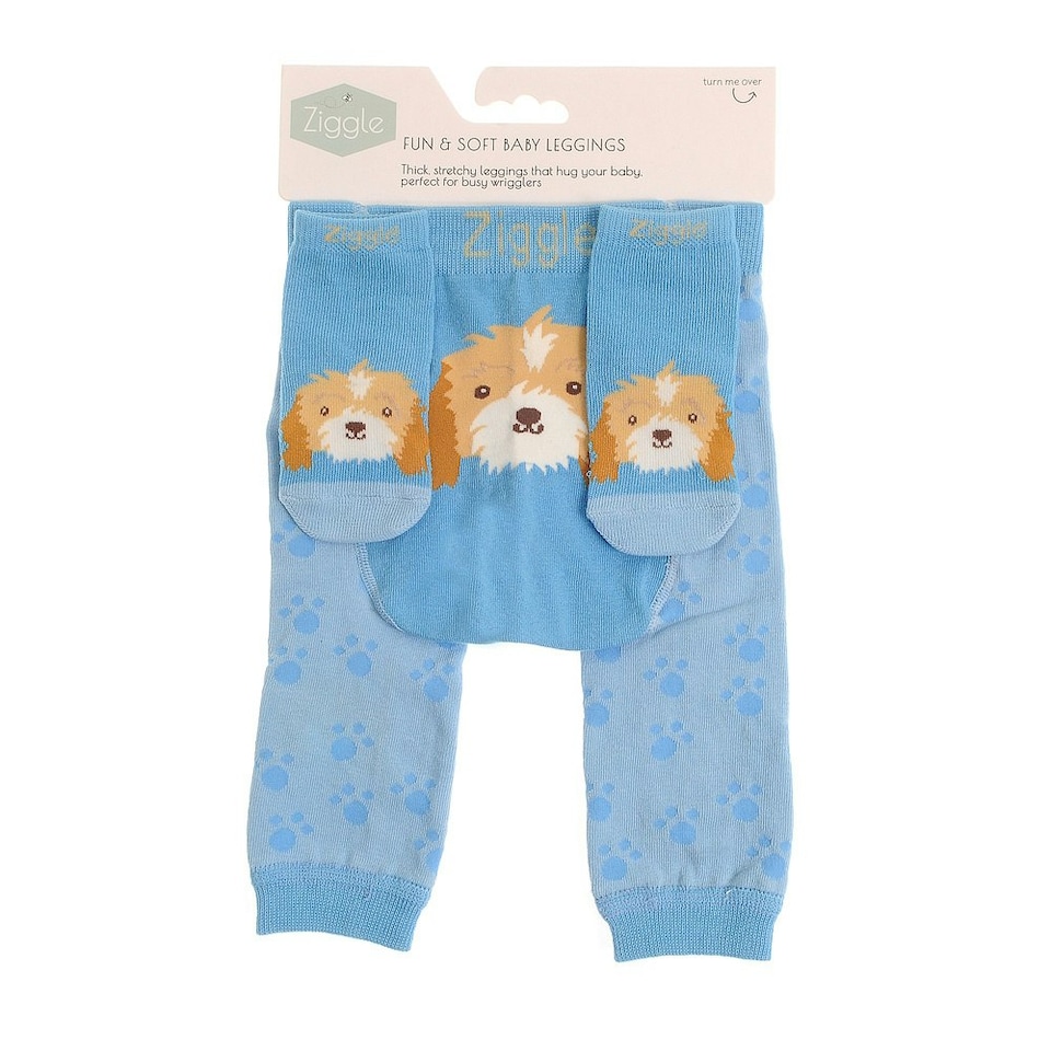 image 1 of Ziggle Leggings and Socks Set 6-12m - Cockapoo