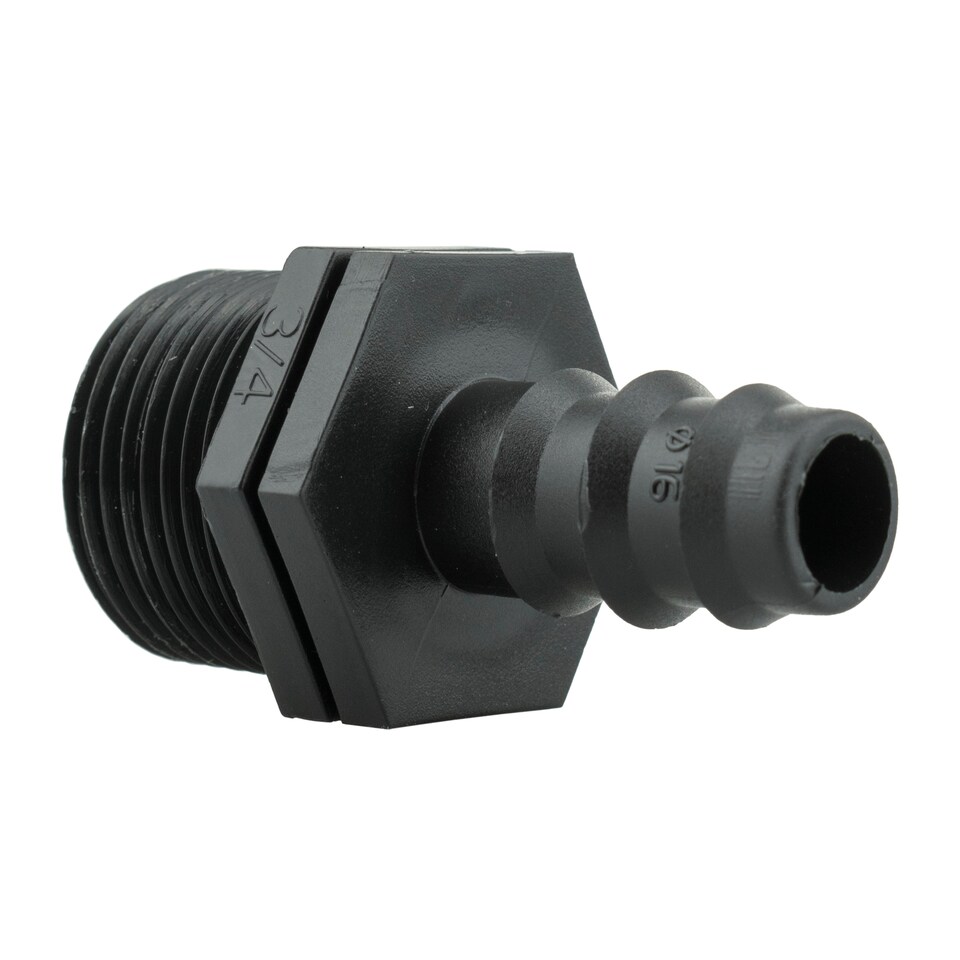 image 1 of 16mm  BSP Female Soft Touch Valve and 25mm Brass Straight Connector