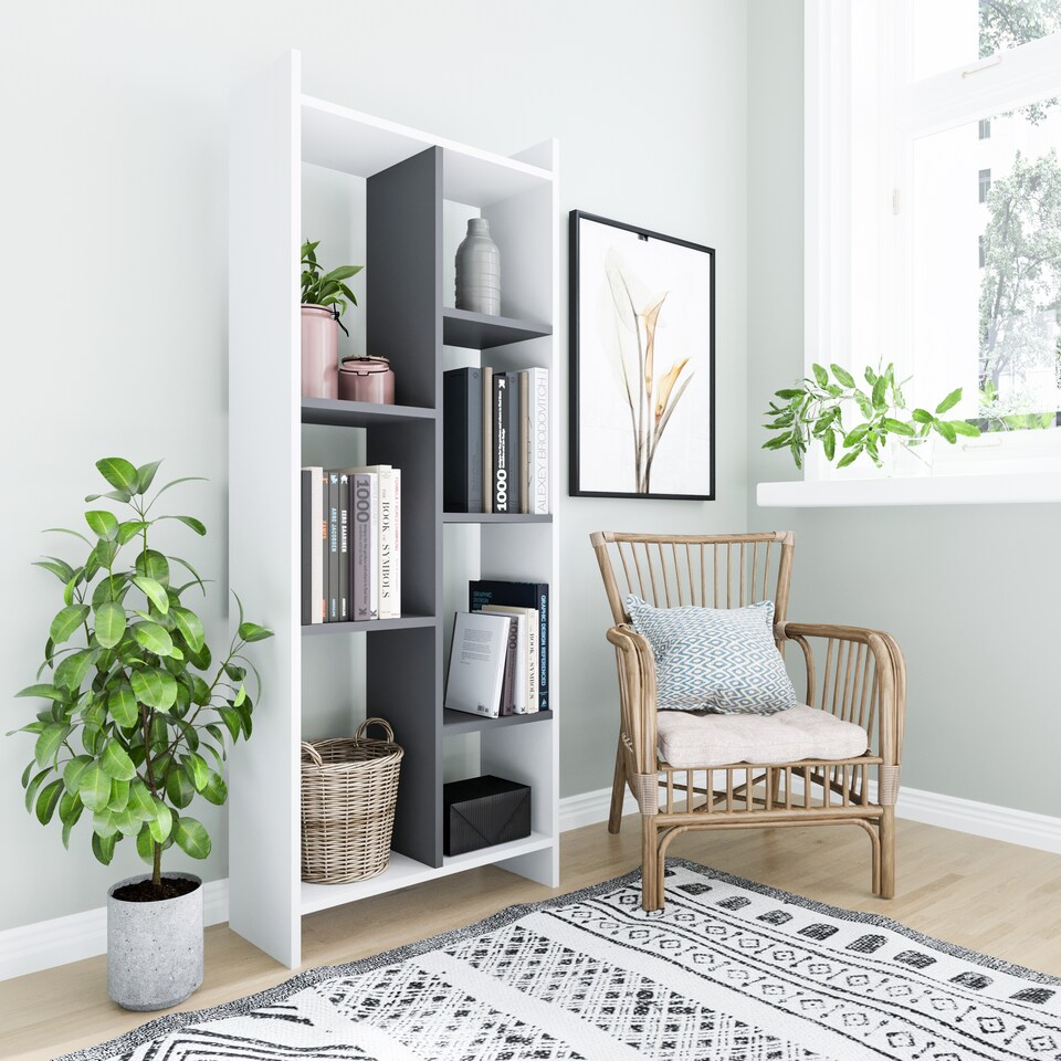 image 1 of Decorotika Eden 7-tier Bookcase
