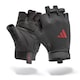 image 1 of Adidas Essential Training Gloves, Aeroready ventilated palm, padded suedette palm and secure hook-and-loop wrist. | Multi | Red | M