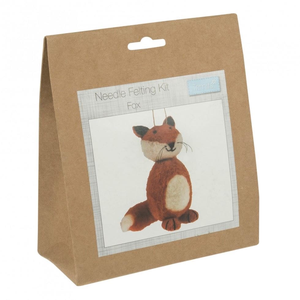 Trimits N/FELTING FOX - Needle Felting Kit: Fox