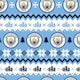 image 3 of Manchester City FC Christmas 2 Sheets & 2 Tags Gift Wrap