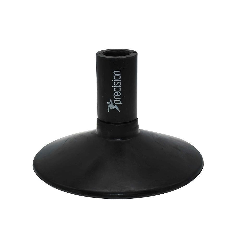 Precision Rubber Corner & Boundary Pole Base - Black - One Size