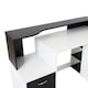image 8 of HOMCOM Computer Desk with Drawers and Storage Shelves, Office Desk Writing Table with Printer Stand, Large Workstation for Study Play Work Home Office, 137 x 55 x 92cm, Black and White