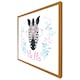 image 5 of Hello zebra (Picture Frame) White | L
