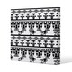 image 1 of Egyptian Eye Of Horus Heiroglyphs (Canvas Print) 77 x 77 x 4cm