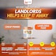 image 7 of Landlords Paint - Anti-Mould Paint - Prevents Mould on Interior Walls & Ceilings - London's Magnolia - 2.5L