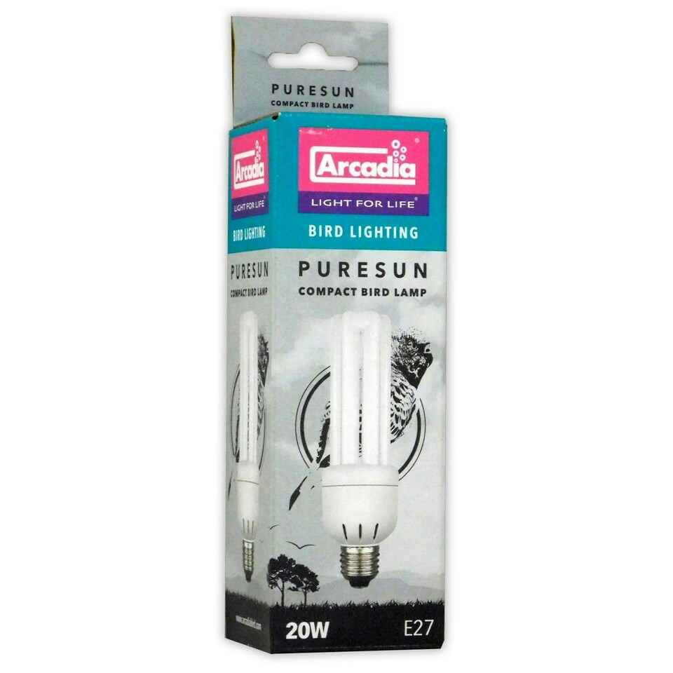 image 1 of Arcadia 2.4% UVB 20w Bird Bulb