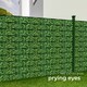 image 7 of Privacy Film - double-sided print, opaque and tear-resistant, fastening clips included | Green | greenery | 7000 x 19 x 0,04 cm | 1