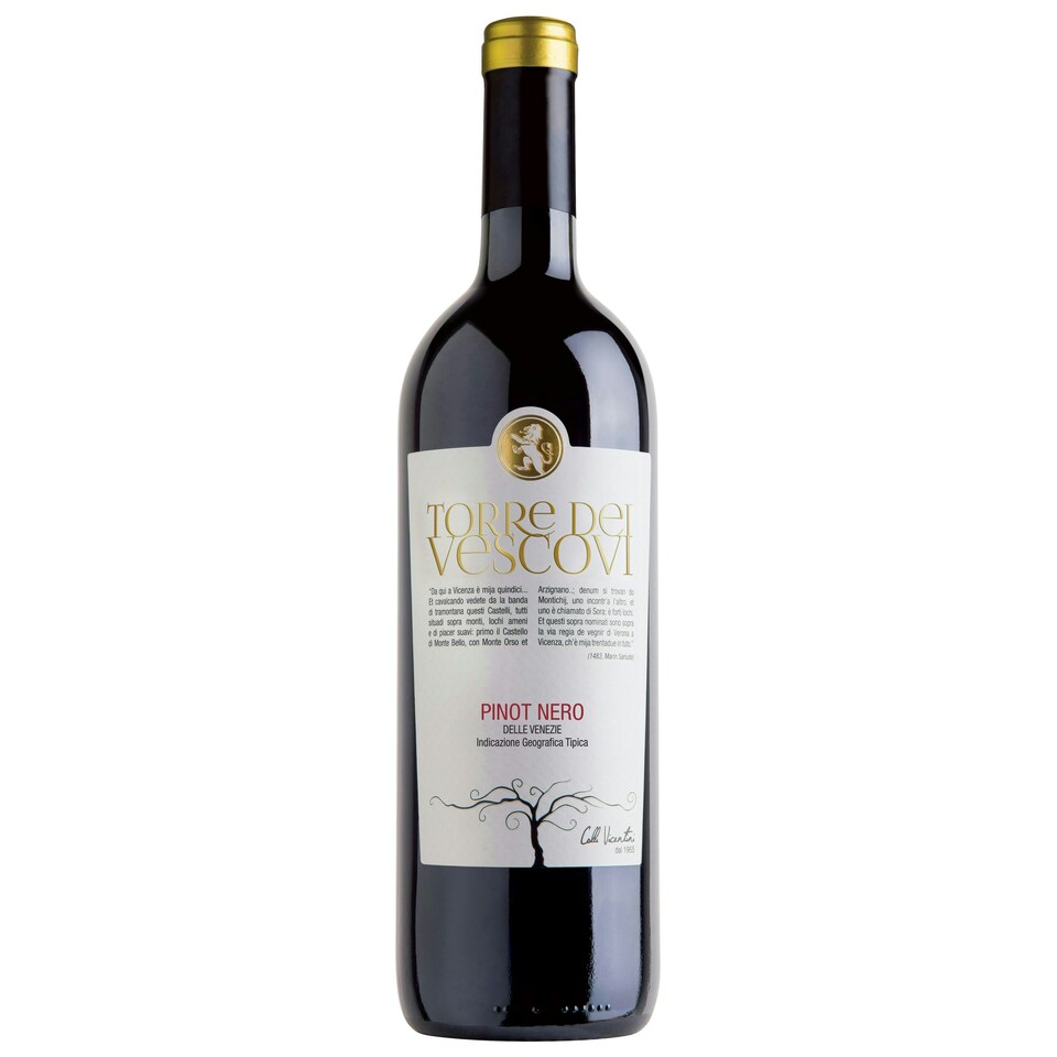 Torre dei Vescovi Pinot Nero 75cl - Italian Red Wine