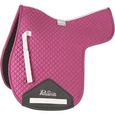 Performance Suede Horse Numnah - Plum - 17in - 18in