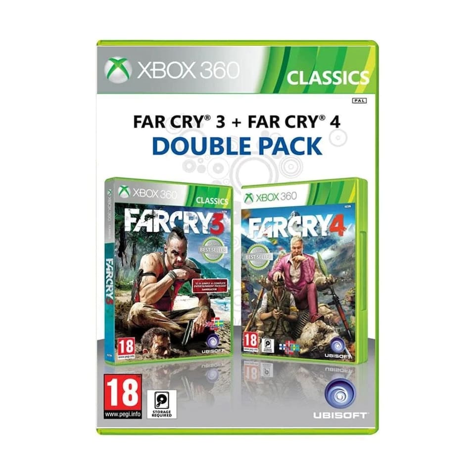 image 1 of Far Cry 3 & Far Cry 4 (Double Pack)  Xbox 360