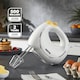 image 2 of GEEPAS 150W Hand Mixer, Electric Whisk - 7 Speed, White