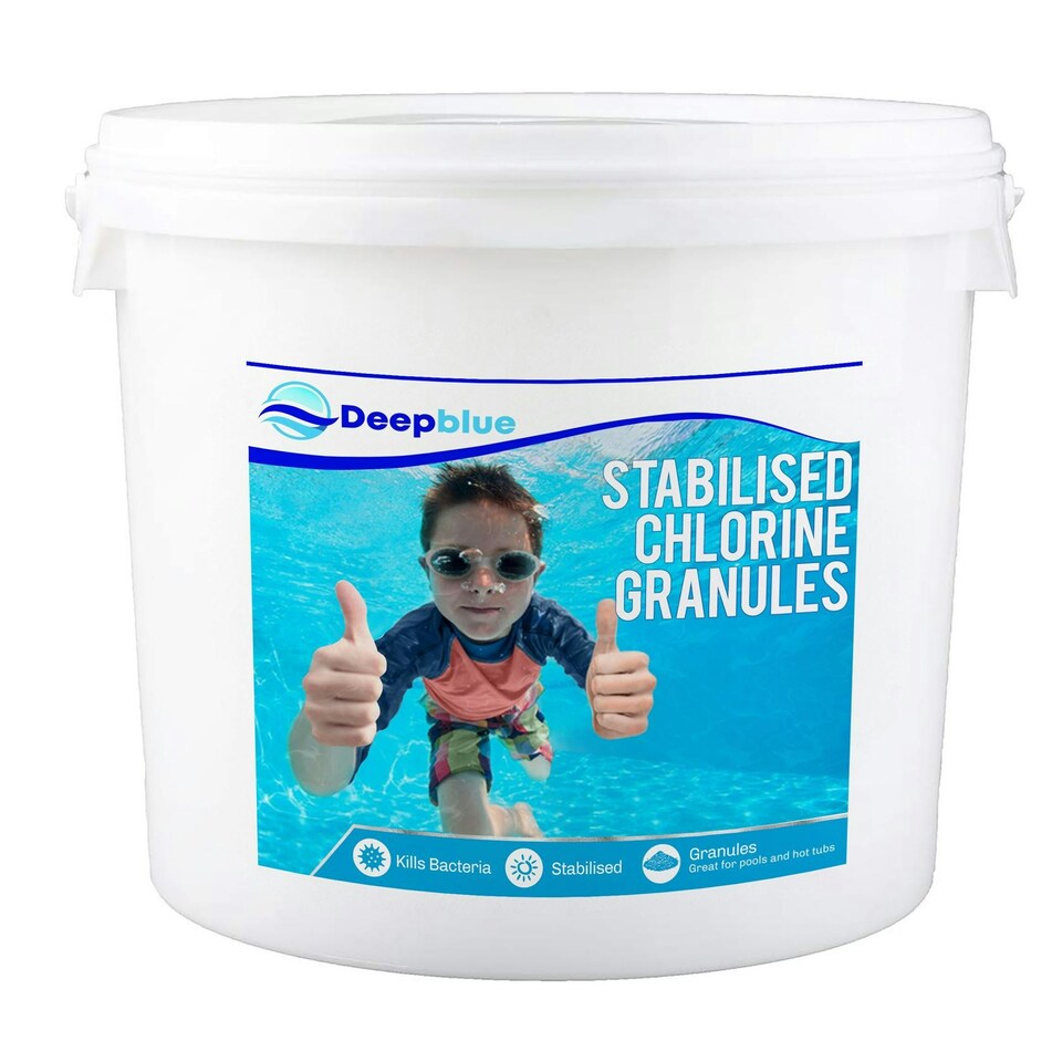 image 1 of Deep Blue Pro - Stabilised Chlorine Granules 2kg Rapid dissolve Neutral PH