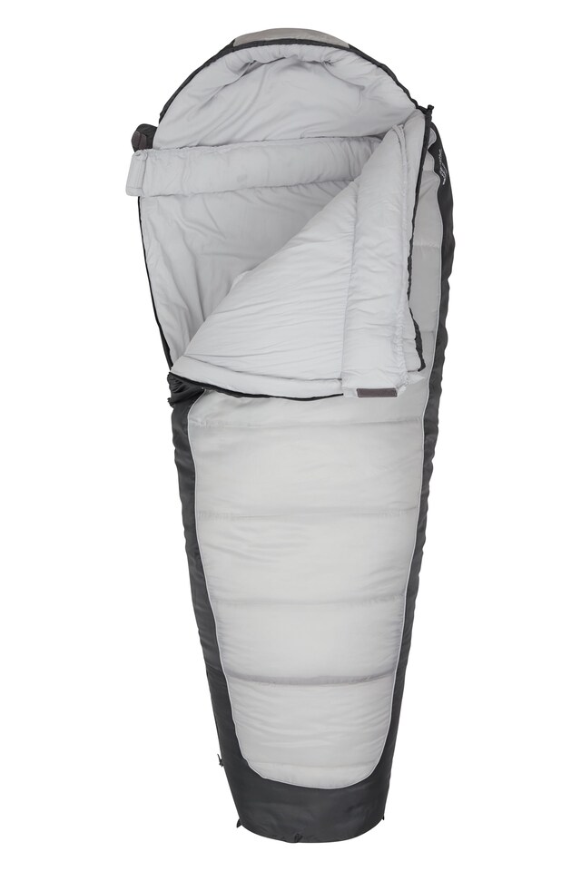 image 1 of Mountain Warehouse Microlite 1400 Mummy Sleeping Bag Hollow Fibre Insulated 3-4 Season Bed