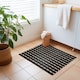 image 5 of PVC Duckboard Non-Slip Shower Mat - 61cm x 43cm | Black | Black