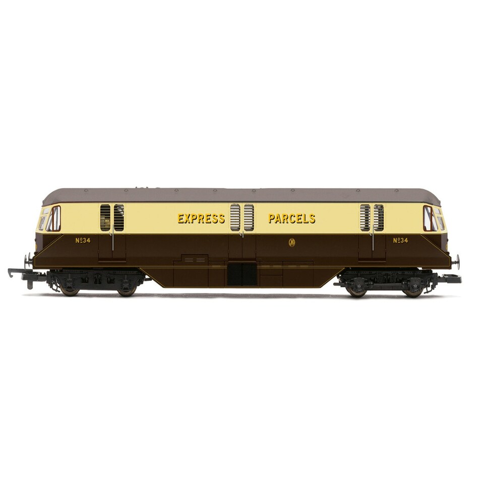 Hornby Railroad+ GWR Parcels Car No.34