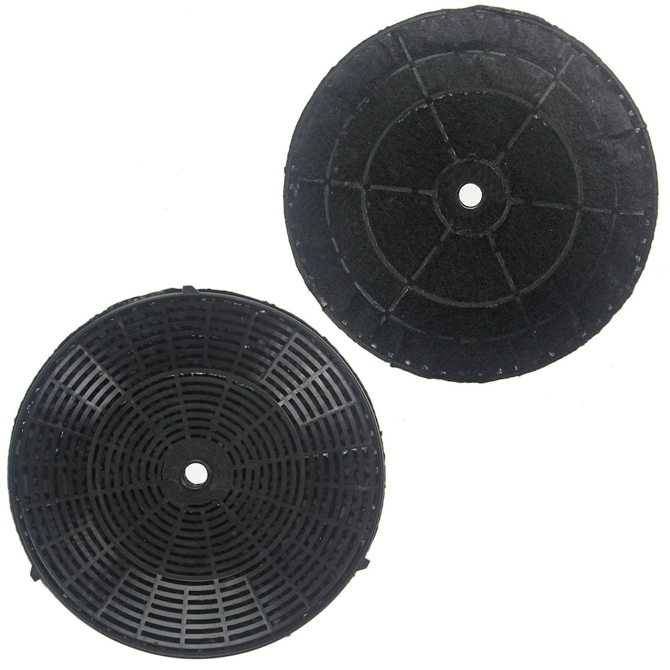 image 1 of SPARES2GO SIA2 Type Active Carbon Odour & Grease Filter compatible with SIA Cooker Hood Vent Extractor (Pack of 2)
