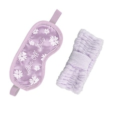 Mum Off Duty Lilac Eye Mask & Headband Mother's Day Pamper Set