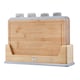 image 1 of Cooks Professional Index Chopping Board Set | Brown | Grey