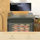 image 5 of HOMCOM Food Dehydrator with 6 Stainless Steel Tray, for Fruit, Meat, Black