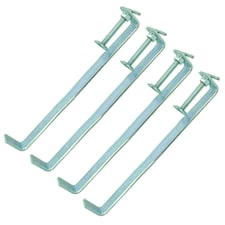 300mm Brick Laying Profile Clamp Holder Fastener Carpentry Internal Wall Clamps 4pk