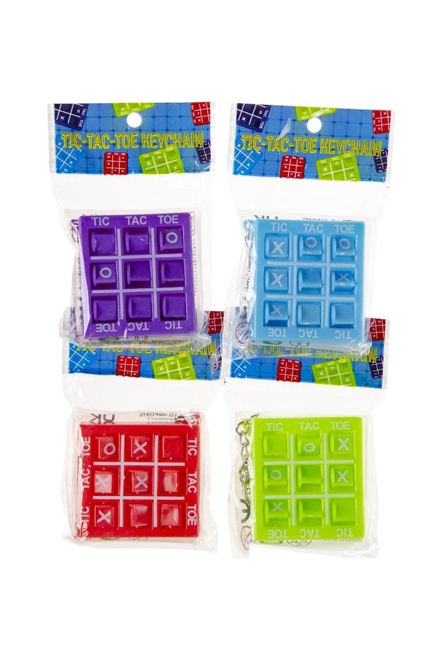 image 1 of Tic Tac Toe Key Chain