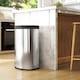 image 4 of HOMCOM 55L Sensor Bin with Soft-Close Lid, Automatic Touchless Motion Sensor Kitchen Bin with Fingerprint Resistant Stainless Steel for Hygienic Gyms, Home Office Use, Silver Tone