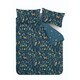 image 5 of Catherine Lansfield Enchanted Twilight Animals Reversible Duvet Cover Set | Blue | Navy Blue