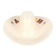 image 2 of Something Different Howdy Cowboy Hat Trinket Dish - White - One Size