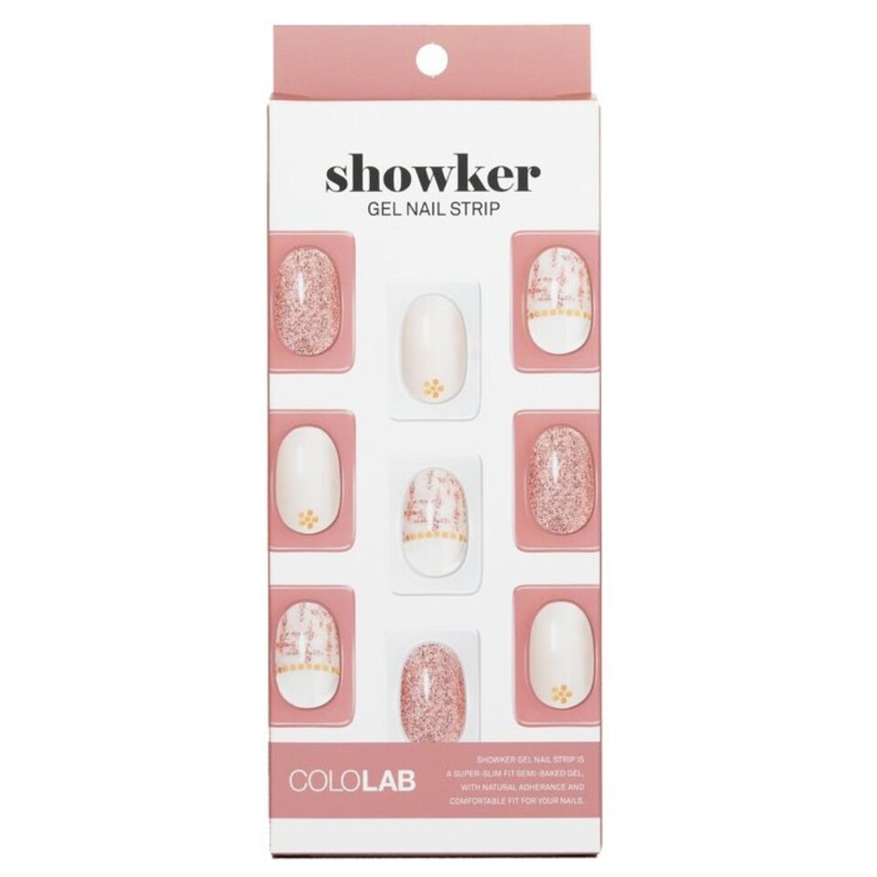 image 1 of Showker Gel Nail Strip # Csa102 Lady's Jacket - 1pcs