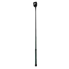 MacTack Riding Whip With No3 Leather Keeper - Bottle Green - 26 inches