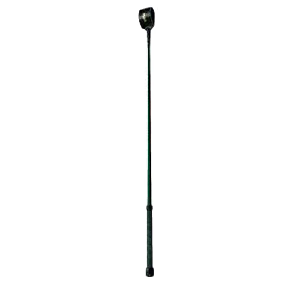 image 1 of MacTack Riding Whip With No3 Leather Keeper - Bottle Green - 26 inches