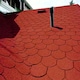 image 4 of Premium Asphalt Roof Shingles - Fish Scales Design 80 x 31.5 cm Weather Resistant Roofing Felt (25 Pcs)