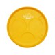image 2 of Waboba Super Surprised Flying Disc - Yellow/Blue/Black - One Size