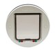 image 1 of Cat Mate Large Glass & Wall Fitting Cat Flap – White (357W)