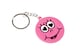 image 2 of Pack of 12 Emotion Face Design Keychains - Treat or Trick Theme Party Bag Filler