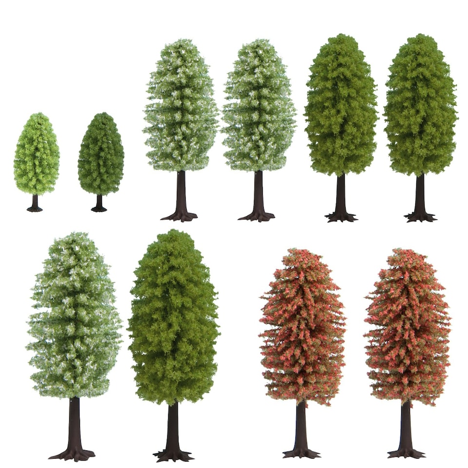 Gaugemaster Scenics Spring Trees (10)
