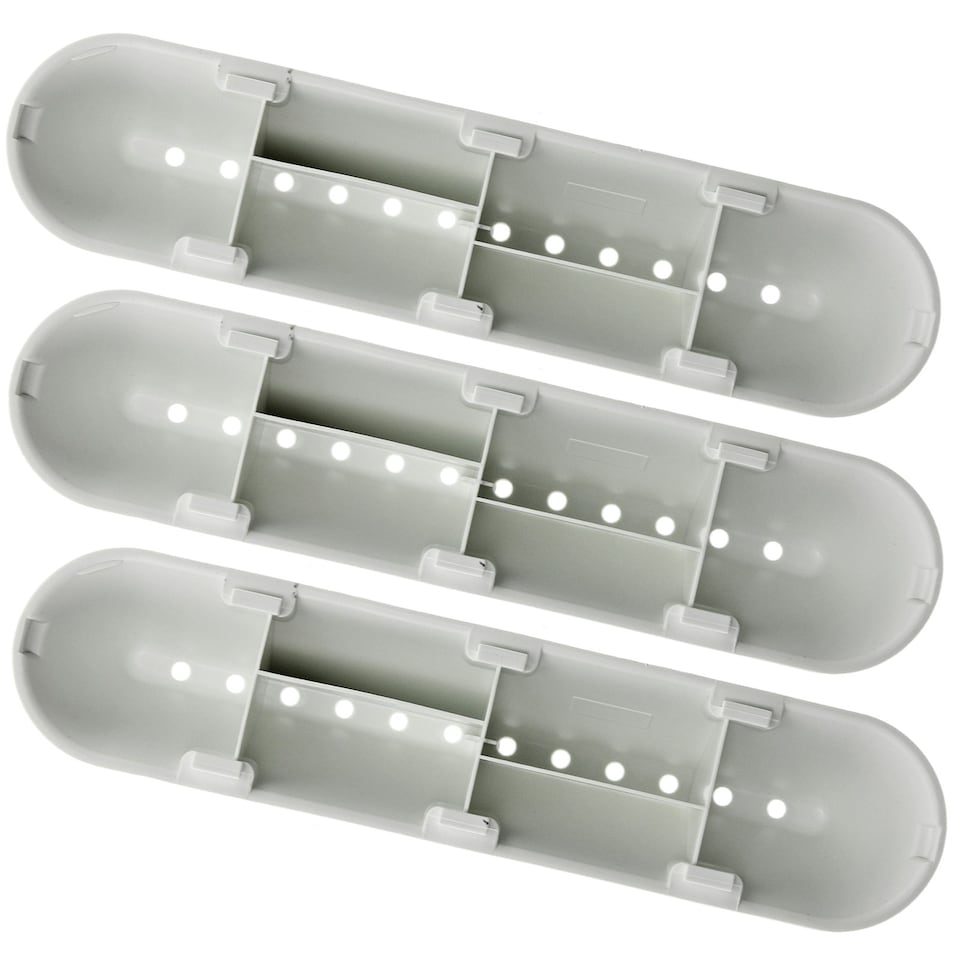 image 1 of SPARES2GO 3 x Drum Paddle Lifters for HOTPOINT Aqualtis Washing Machine Range