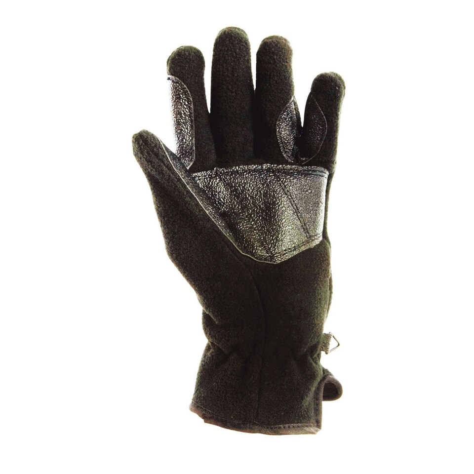 image 1 of Dublin Adults Unisex Polar Fleece Riding Gloves - Black - X-Small Black | X-Small