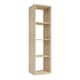 image 1 of Mauro 3 Shelves Storage Unit in Sonoma Oak